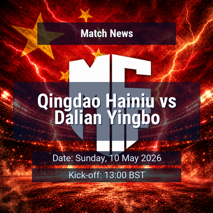Qingdao Hainiu vs Dalian Yingbo