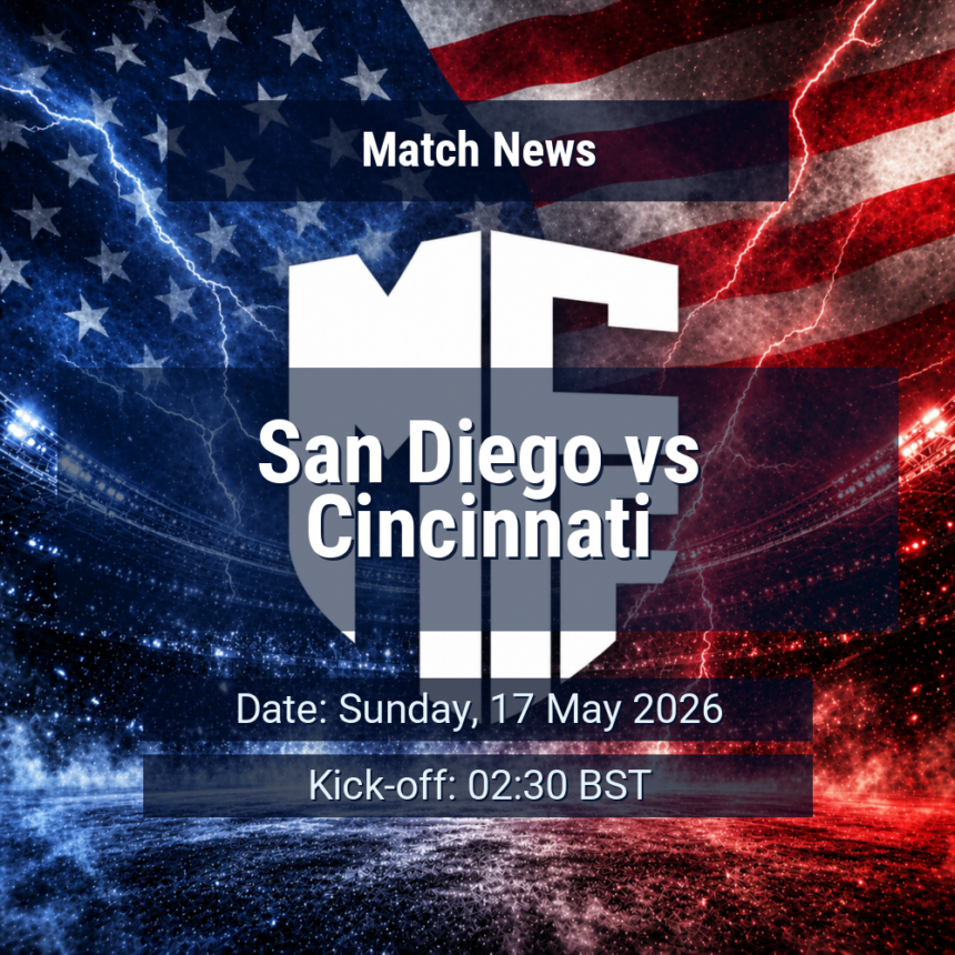 San Diego vs Cincinnati