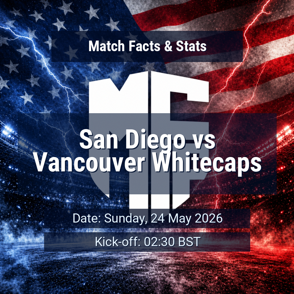 San Diego vs Vancouver Whitecaps