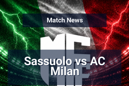 Sassuolo vs AC Milan