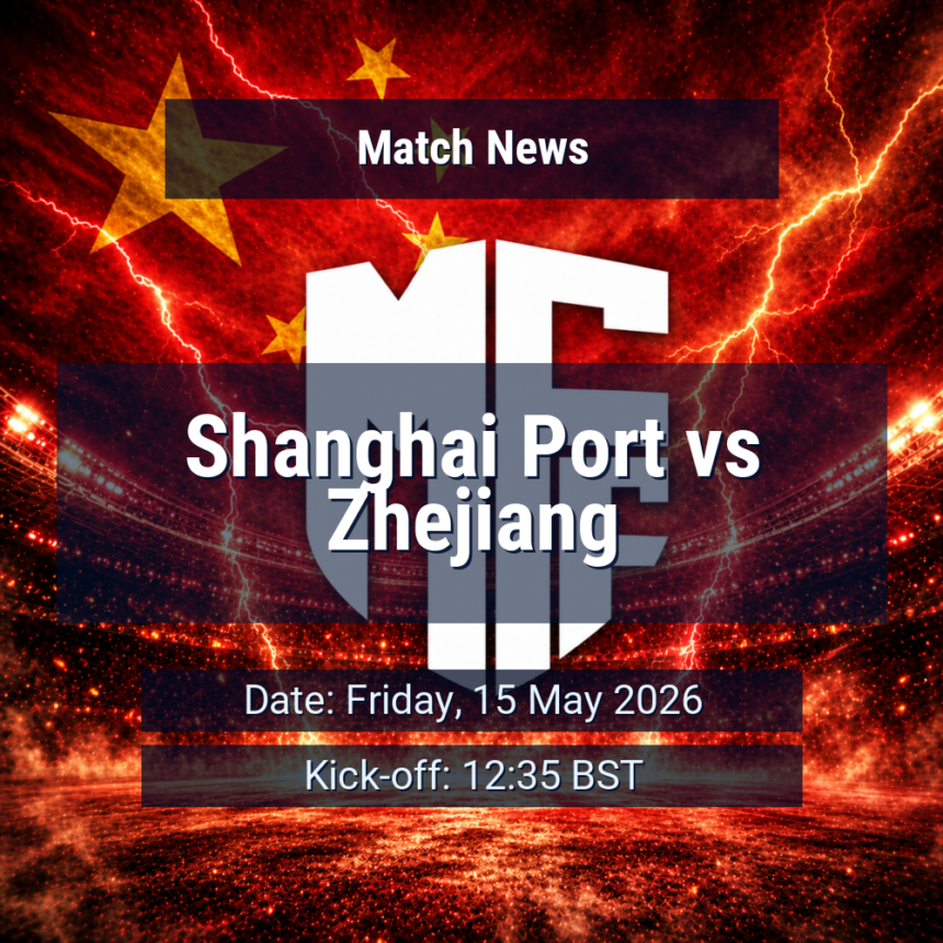 Shanghai Port vs Zhejiang