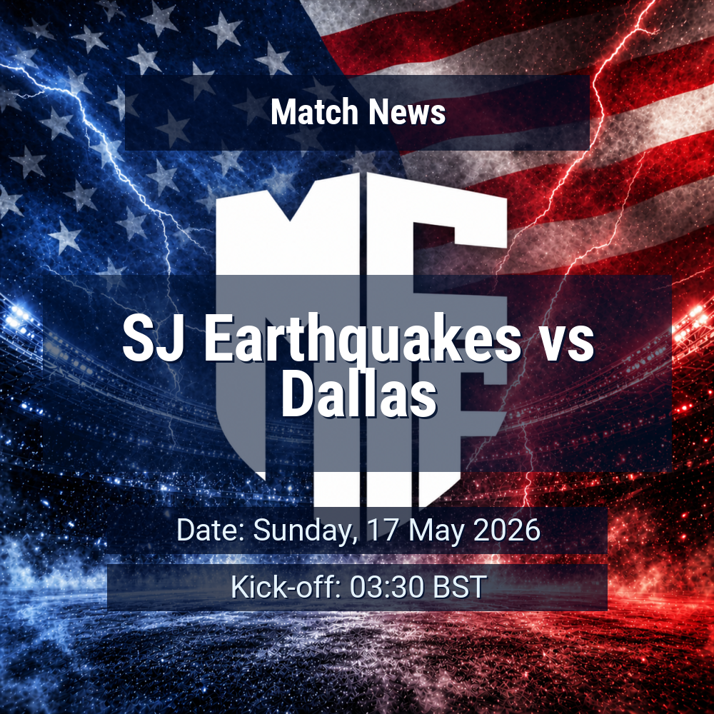 SJ Earthquakes vs Dallas
