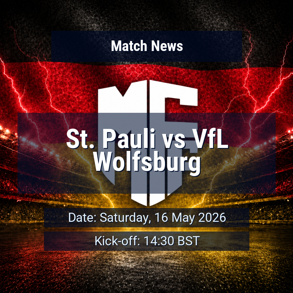 St. Pauli vs VfL Wolfsburg