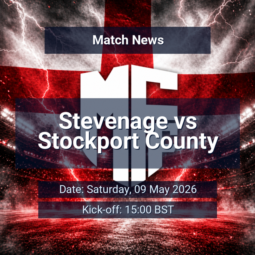 Stevenage vs Stockport County
