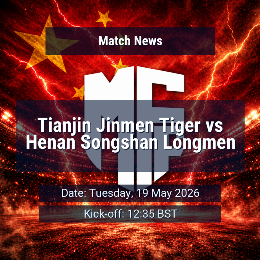 Tianjin Jinmen Tiger vs Henan Songshan Longmen