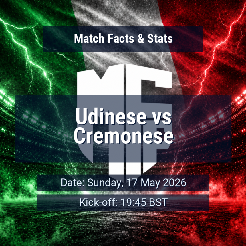 Udinese vs Cremonese