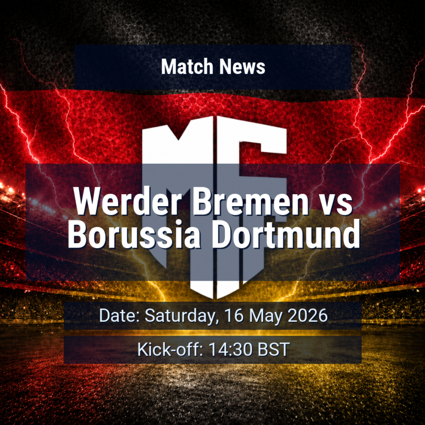 Werder Bremen vs Borussia Dortmund