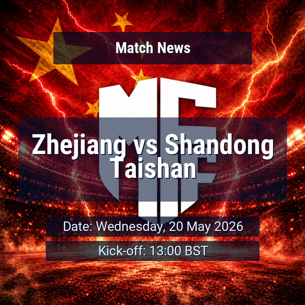 Zhejiang vs Shandong Taishan
