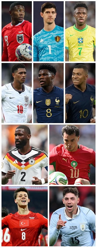 Question of the Day June 2026 28 Real Madrid Players at 2026 FIFA World Cup Finals