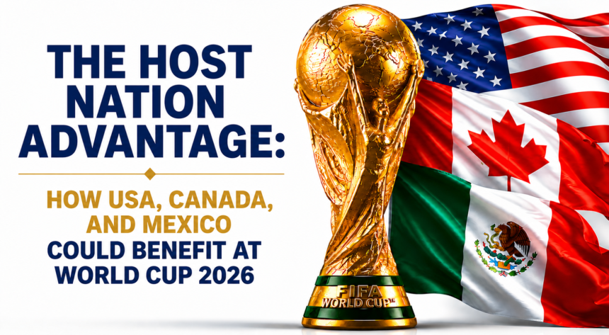 The host nation advantage how USA, Canada, and Mexico could benefit at World Cup 2026