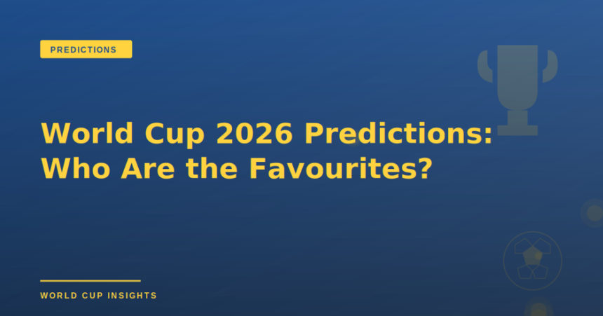 World Cup 2026 Predictions: Who Are the Favourites?