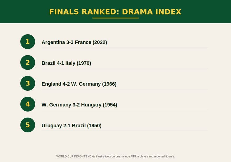 The Greatest World Cup Finals of All Time, Ranked 12 image 1