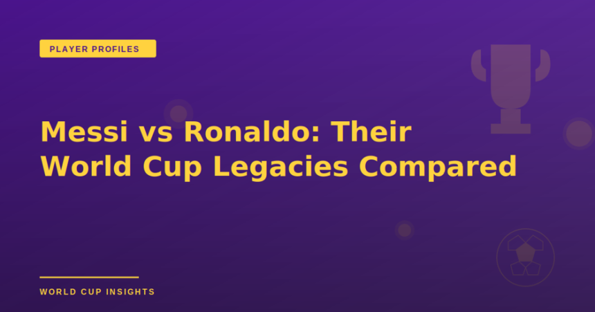 Messi vs Ronaldo: Their World Cup Legacies Compared
