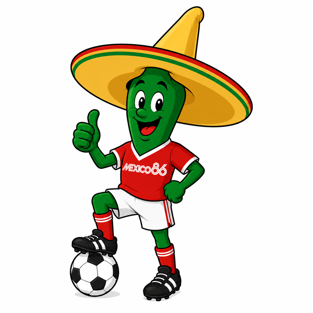 World Cup Pique mascot from the 1986 FIFA World Cup in Mexico