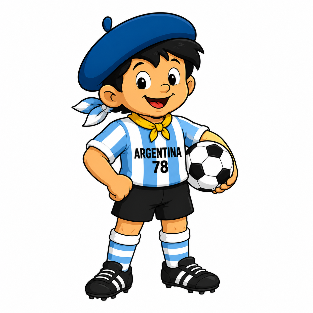 World Cup Gauchito mascot from the 1978 FIFA World Cup in Argentina