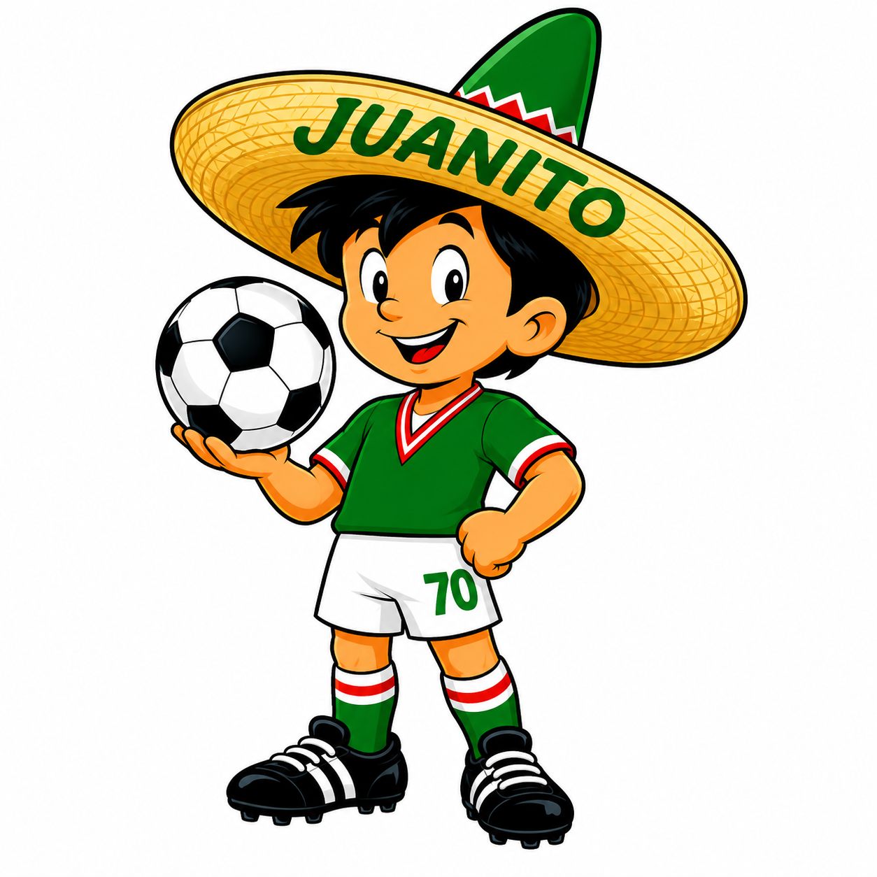 World Cup Juanito mascot from the 1970 FIFA World Cup in Mexico