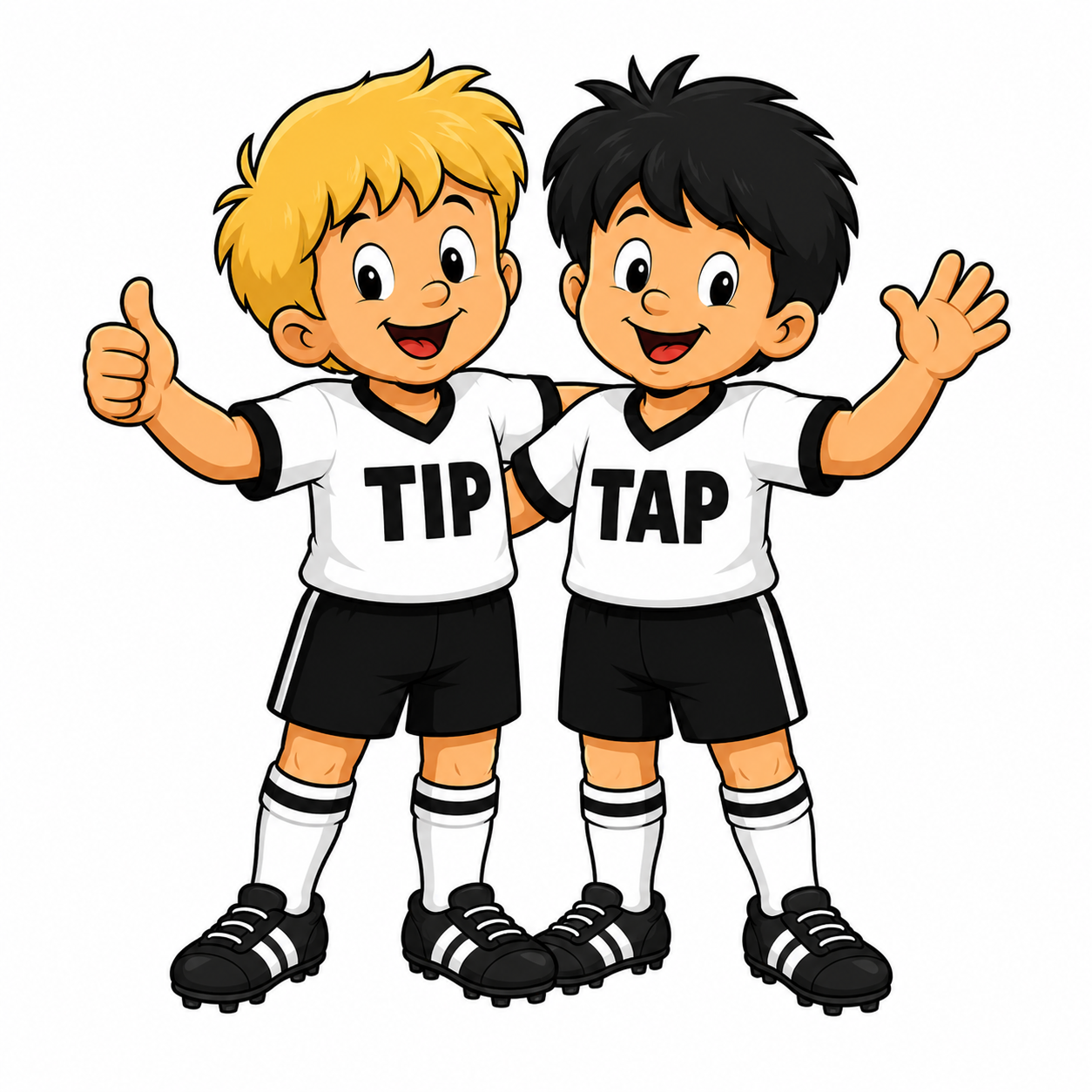 World Cup Tip and Tap mascot from the 1974 FIFA World Cup in West Germany