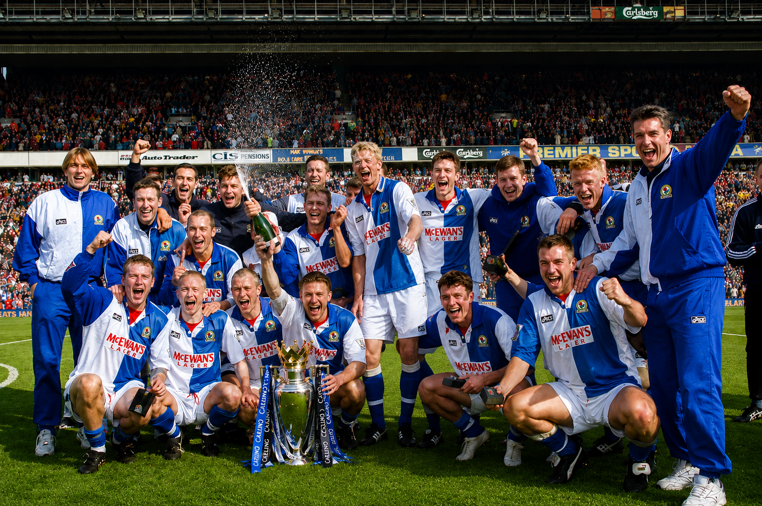Blackburn Rovers 1994-95 Premier League Winners