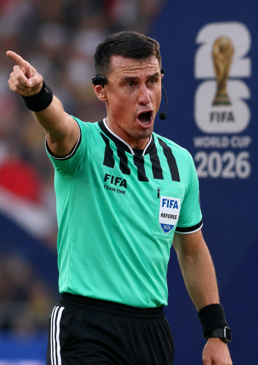 Ilgiz Tantashev France vs Paraguay Referee Controversy