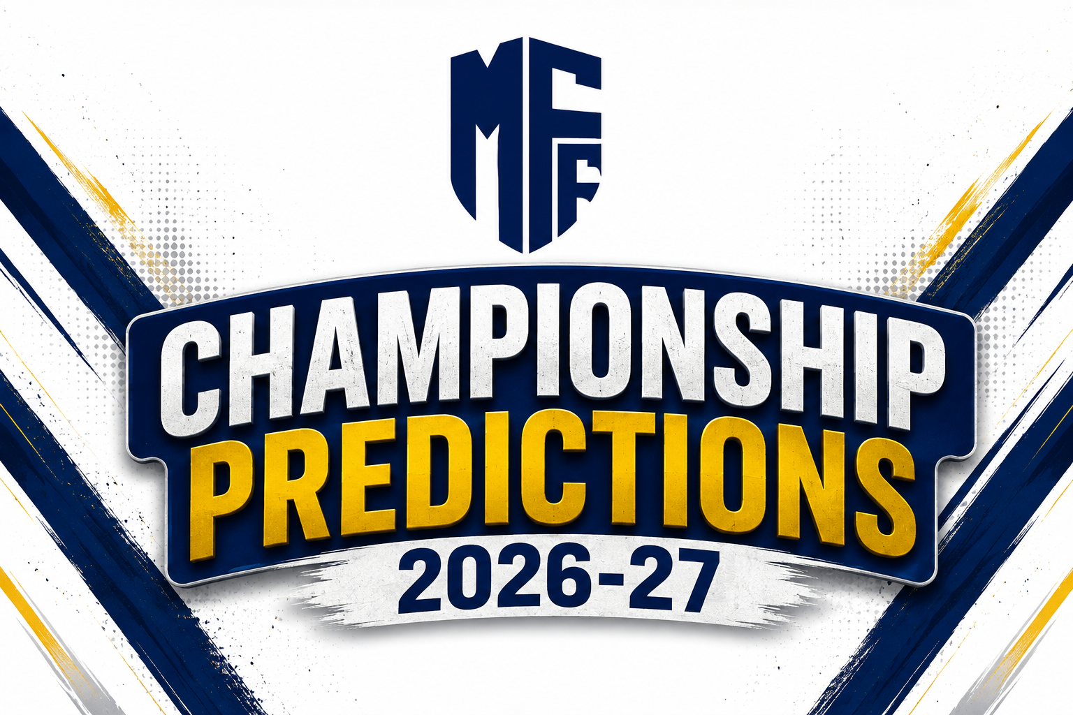 Championship Predictions 2026-27