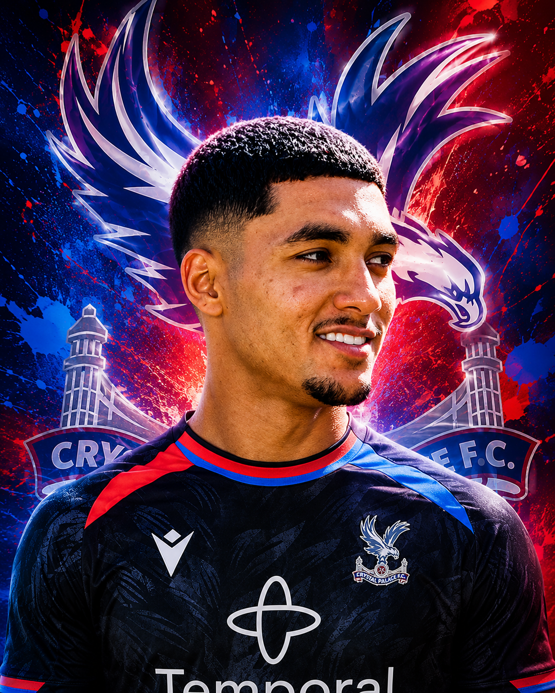 Crystal Palace Sign Anan Khalaili